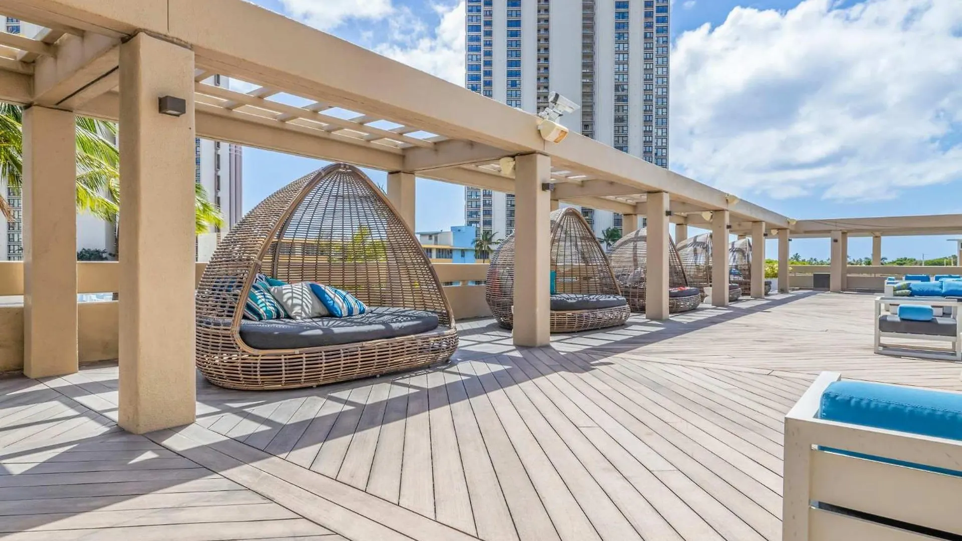 Hébergement de vacances Newly Renovated Top Floor Ala Moana Balcony Honolulu